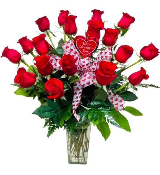 The Valentine 18  from Rees Flowers & Gifts in Gahanna, OH