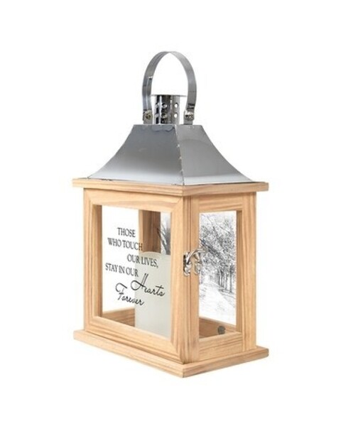 Hearts Forever Memorial Lantern from Rees Flowers & Gifts in Gahanna, OH