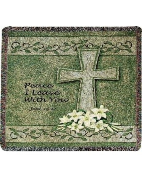 Peace I Leave With You Throw from Rees Flowers & Gifts in Gahanna, OH