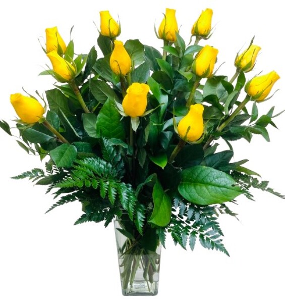 The Classic Dozen Yellow from Rees Flowers & Gifts in Gahanna, OH