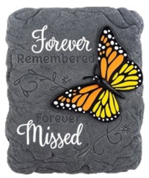 Forever Missed Monarch Stepping Stone from Rees Flowers & Gifts in Gahanna, OH