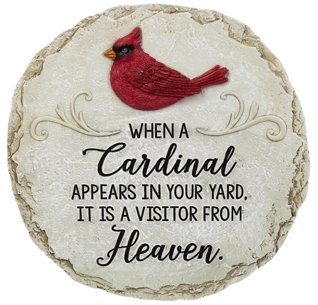 Cardinal Stepping Stone from Rees Flowers & Gifts in Gahanna, OH